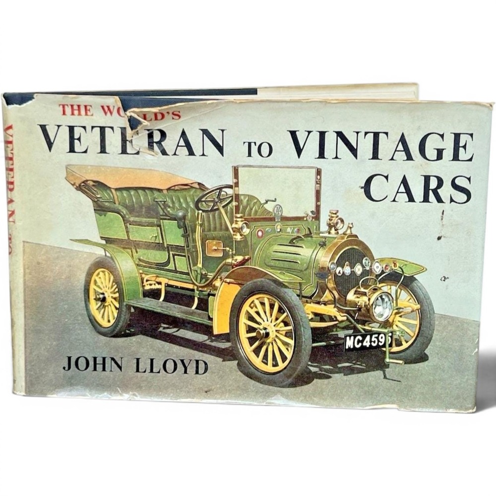Book The Worlds Veteran to Vintage Cars Doubleday Hardcover 1960s Classic Decor